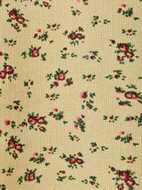 【4色展開】Elcamino 小花柄 リブ タンクトップ