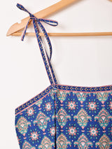 Emerald Motel ブロックプリント風 キャミソール