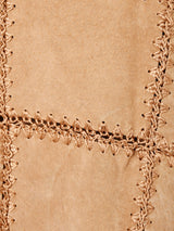 パッチワーク スエードジャケット