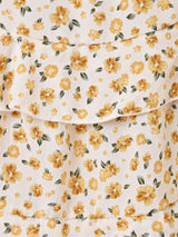 【2色展開】Meridian 花柄 フリル ミニ キャミソールワンピース