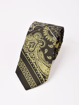 【2色展開】ペイズリー柄 ネクタイ