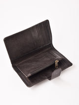 【3色展開】二つ折り ポケット レザーウォレット