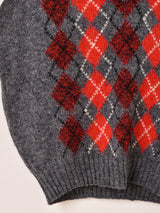 アイルランド製 アーガイル柄 ニットベスト