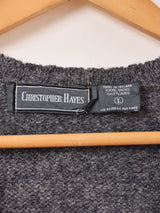 アイルランド製 アーガイル柄 ニットベスト