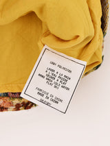 花柄 ゴブラン織り ビスチェ