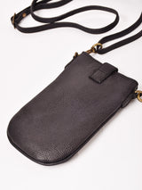 【3色展開】レザー スマホショルダー