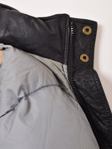 80's〜90’s "Eddie Bauer" Leather Down Jacket