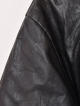 80's〜90’s "Eddie Bauer" Leather Down Jacket