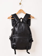 フェイクレザー デイリー バックパック