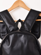 フェイクレザー デイリー バックパック