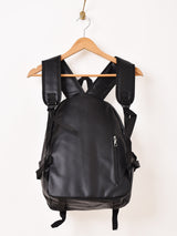 フェイクレザー デイリー バックパック