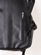 フェイクレザー デイリー バックパック