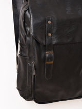 エコレザー フラップタイプ バックパック