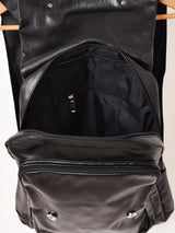 エコレザー フラップタイプ バックパック