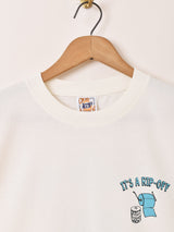 【2色展開】 プリントTシャツ「IT'S A RIP-OFF」