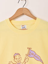 【2色展開】 プリントTシャツ「LOS ANGELES」