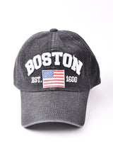 【2色展開】デニムキャップ「BOSTON」