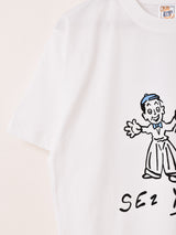 【2色展開】 プリントTシャツ「LOS ANGELES」