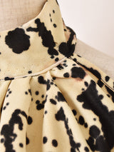 総柄 ホルターネックトップス