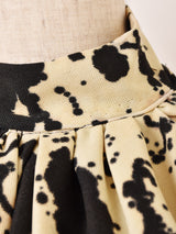 総柄 ホルターネックトップス