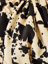 総柄 ホルターネックトップス