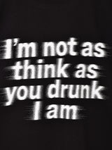 【2色展開】 プリントTシャツ「I'm not」