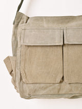 【3色展開】リメイク ミリタリーテント ユーティリティバッグ