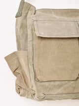 【3色展開】リメイク ミリタリーテント ユーティリティバッグ