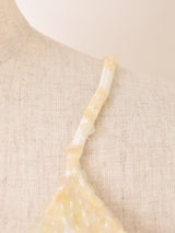 スパンコール ワンショルダートップス