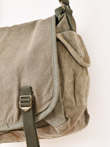 【3色展開】リメイク ミリタリーテント ショルダーバッグ