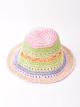 【2色展開】マルチボーダー ペーパーハット