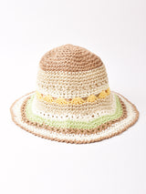 【2色展開】マルチボーダー ペーパーハット