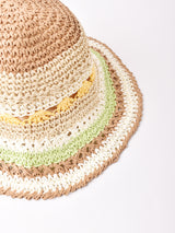 【2色展開】マルチボーダー ペーパーハット