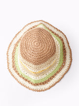 【2色展開】マルチボーダー ペーパーハット