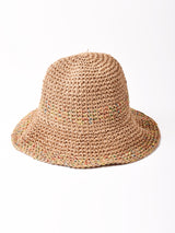 【2色展開】レインボーステッチ ペーパーハット