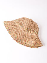 【2色展開】レインボーステッチ ペーパーハット