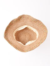 【2色展開】レインボーステッチ ペーパーハット