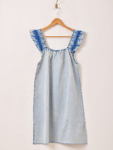 Emerald Motel デニム 刺繍 キャミソールワンピース