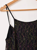 【2色展開】Meridian カラフルレース キャミソールワンピース