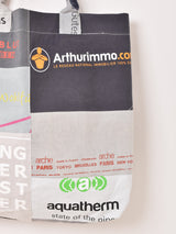 Emerald Motelリメイク パッチワークトートバッグ グレー