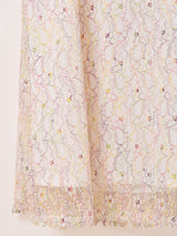 【2色展開】Meridian カラフルレース キャミソールワンピース