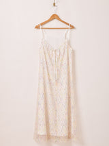 【2色展開】Meridian カラフルレース キャミソールワンピース