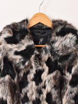 フェイクファーベスト