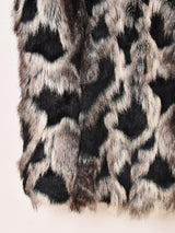 フェイクファーベスト