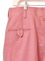 ヘリンボーン柄 ロング フレアパンツ W34