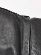 スタンドカラー デザイン レザーベスト