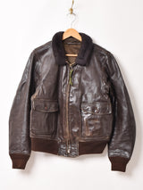 U.S. NAVY G-1 レザー フライトジャケット