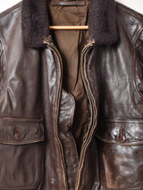 U.S. NAVY G-1 レザー フライトジャケット