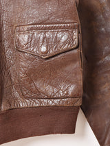 アメリカ軍 A-2 レザー フライトジャケット