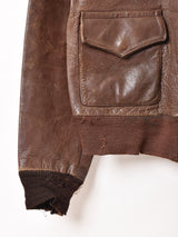 アメリカ軍 A-2 レザー フライトジャケット